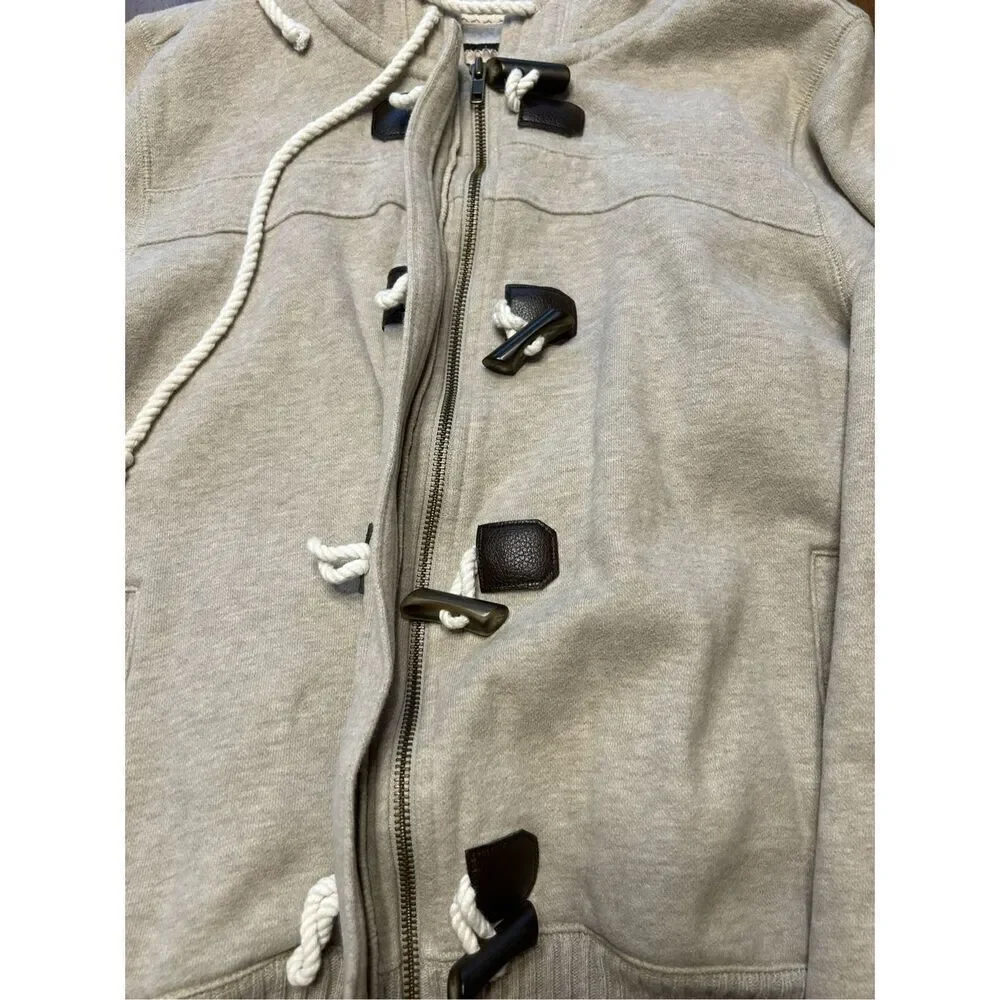 Old Navy Girls Hooded fleece lined Jacket zip toggle buttons size X-Large